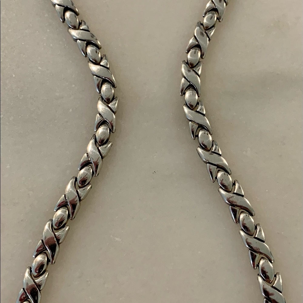 925 Solid Sterling Silver Necklace - image 6